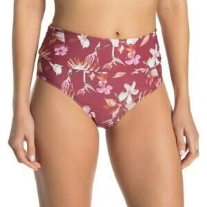 Athena High Waist Floral Slimming Bikini Bottoms